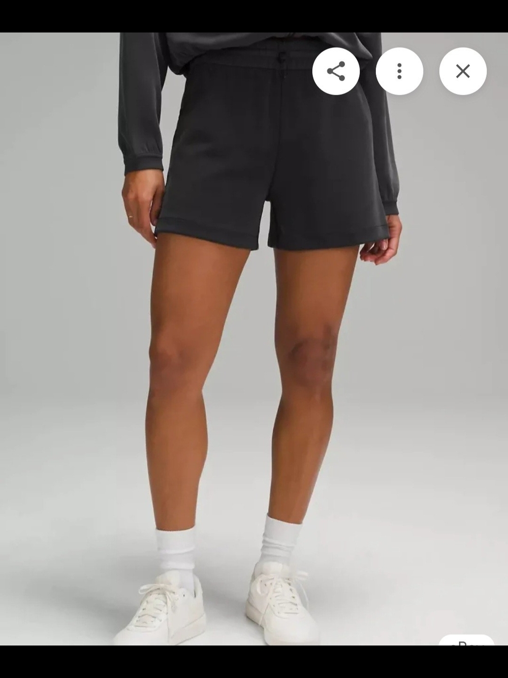 Lululemon Softstreme High Rise Shorts